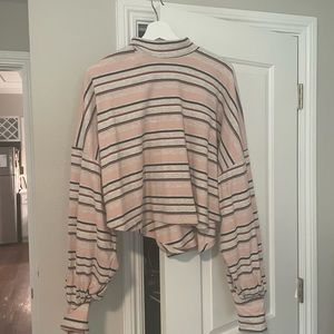 Free People Cropped Long Sleeve